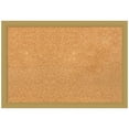 thumbnail image 1 of Amanti Art Natural Cork Board Framed Grace Brushed Gold Narrow Bulletin Board 26 in. x 18 in., 1 of 7