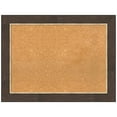 thumbnail image 1 of Amanti Art Natural Cork Board Framed Lined Bronze Bulletin Board 33 in. x 25 in., 1 of 7