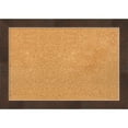 thumbnail image 1 of Amanti Art Natural Cork Board Framed Wildwood Brown Narrow Bulletin Board 27 in. x 19 in., 1 of 5