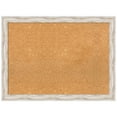 thumbnail image 1 of Amanti Art Natural Cork Board Wood Framed Alexandria White Wash Narrow Bulletin Board 31 in. x 23 in., 1 of 7
