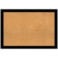 thumbnail image 1 of Amanti Art Natural Cork Board Wood Framed Basic Black Narrow Bulletin Board 39 in. x 27 in., 1 of 8