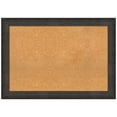 thumbnail image 1 of Amanti Art Natural Cork Board Wood Framed Dappled Black Brown Bulletin Board 41 in. x 29 in., 1 of 8