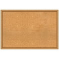 thumbnail image 1 of Amanti Art Natural Cork Board Wood Framed Salon Scoop Copper Bulletin Board 38 in. x 26 in., 1 of 8