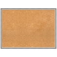 thumbnail image 1 of Amanti Art Natural Cork Board Wood Framed Theo Grey Narrow Bulletin Board 29 in. x 21 in., 1 of 7