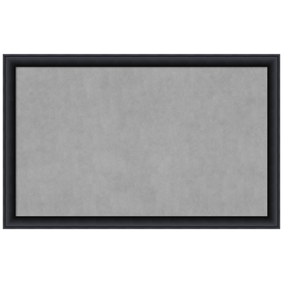Amanti Art Nero Black Framed Magnetic Board 43 x 27 in.