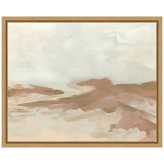 Amanti Art Neutral Flats II Framed Canvas Wall Art Print