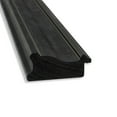 thumbnail image 1 of Amanti Art Non-Beveled Full Length On The Door Mirror - Black Frame Shipwreck Black Narrow Outer Size: 18 x 52 in, 1 of 5