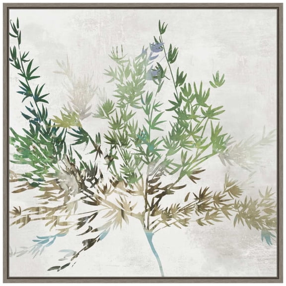 Amanti Art Olive Branch Framed Canvas Wall Art Print
