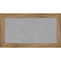 Amanti Art Owl Brown Narrow Framed Magnetic Board 28 x 16 in.