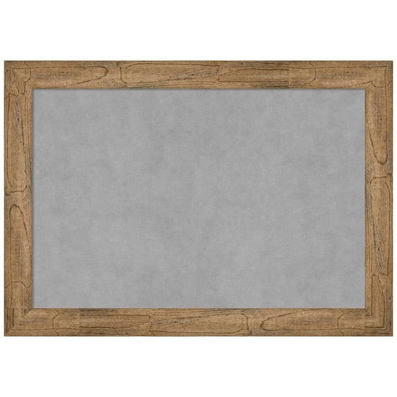 Amanti Art Owl Brown Narrow Framed Magnetic Board 28 x 20 in.