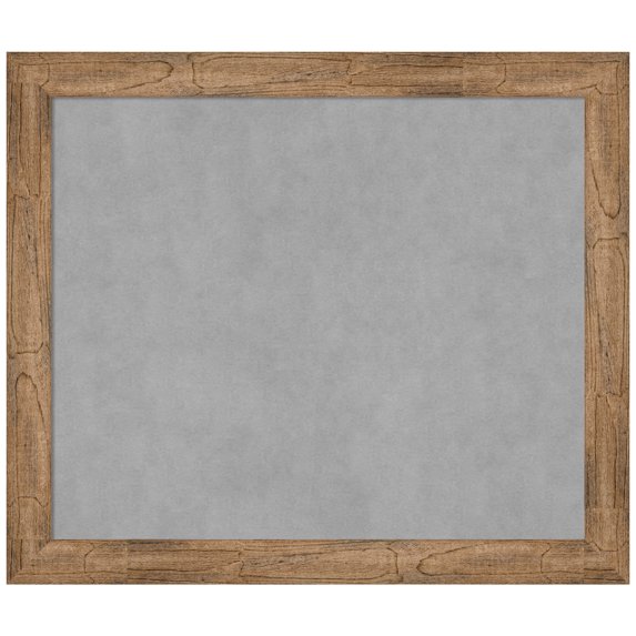 Amanti Art Owl Brown Narrow Framed Magnetic Board 28 x 24 in.