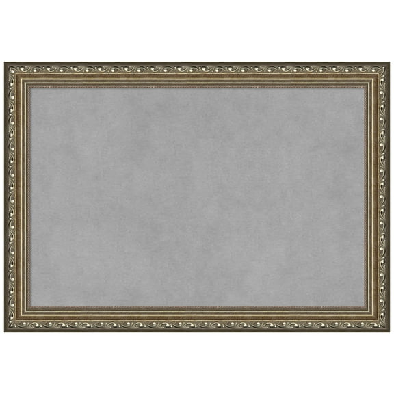 Amanti Art Parisian Silver Framed Magnetic Board 20 x 14 in.