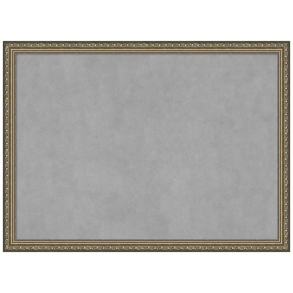Amanti Art Parisian Silver Framed Magnetic Board 30 x 22 in.