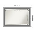 thumbnail image 1 of Amanti Art Peak Polished Silver Framed Wall Mirror - 22 x 26 in, 1 of 5