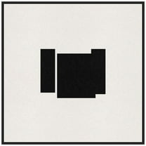 Amanti Art Polymath Blocks I Framed Canvas Wall Art Print