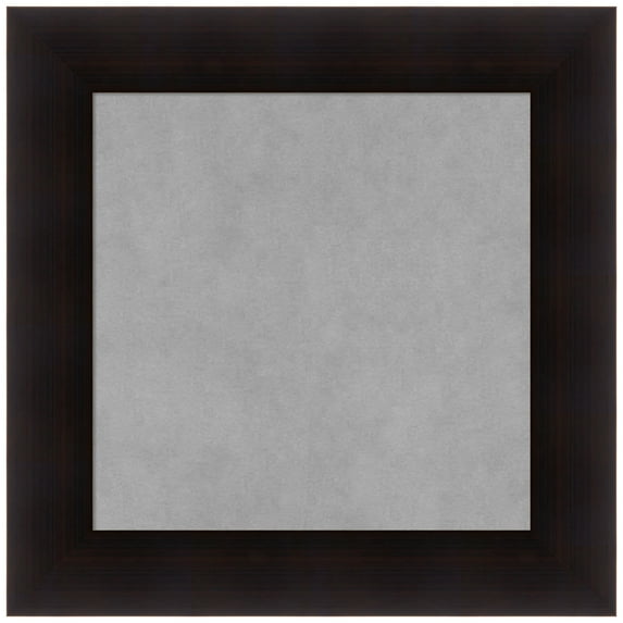 Amanti Art Portico Espresso Framed Magnetic Board 22 x 22 in.