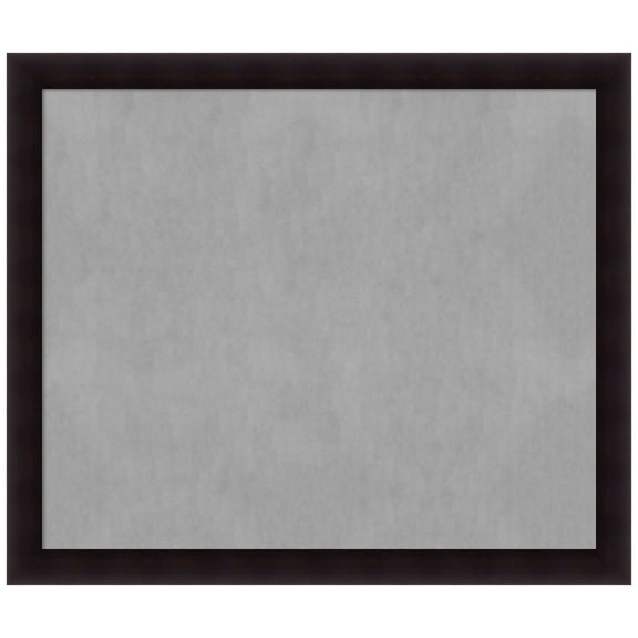 Amanti Art Portico Espresso Framed Magnetic Board 54 x 46 in.