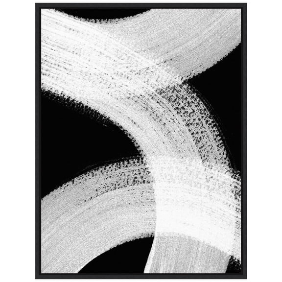 Amanti Art Provocation I Framed Canvas Wall Art Print