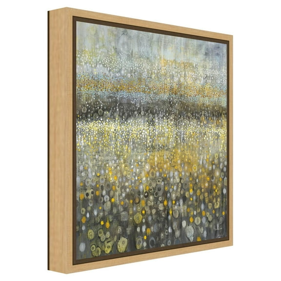 Amanti Art Rain Abstract II Framed Canvas Wall Art