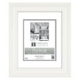 thumbnail image 1 of Amanti Art Rectangular Wood Picture Frame, 23" x 27" With Mat, Domus Dark Silver, 1 of 3