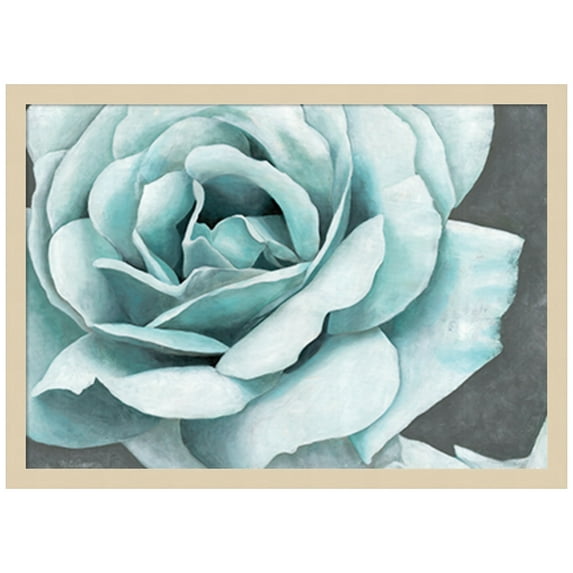 Amanti Art Rose Bloom Wood Framed Wall Art Print