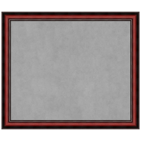 Amanti Art Rubino Cherry Scoop Framed Magnetic Board 27 x 23 in.