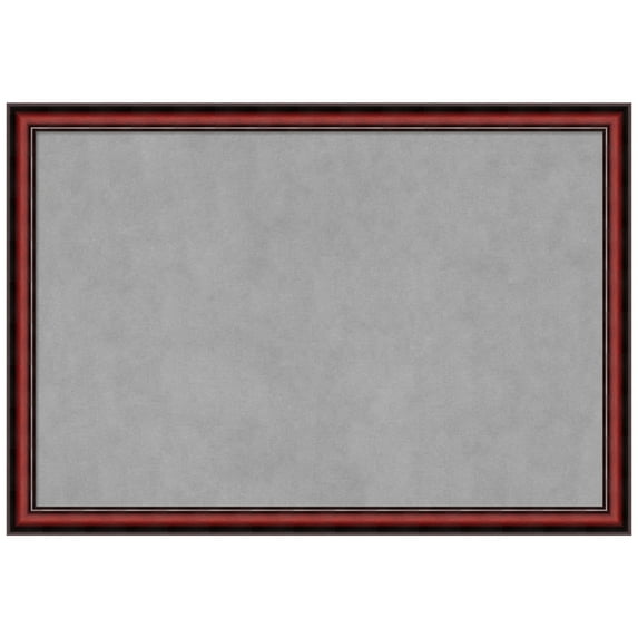 Amanti Art Rubino Cherry Scoop Framed Magnetic Board 39 x 27 in.