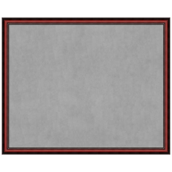 Amanti Art Rubino Cherry Scoop Framed Magnetic Board 43 x 35 in.