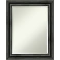 thumbnail image 1 of Amanti Art Rustic Pine Black Beveled Wood Wall Mirror 29.5 x 23.5 in., 1 of 5