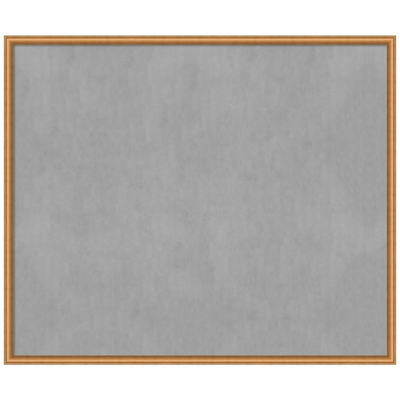 Amanti Art Salon Scoop Copper Framed Magnetic Board 50 x 42 in.