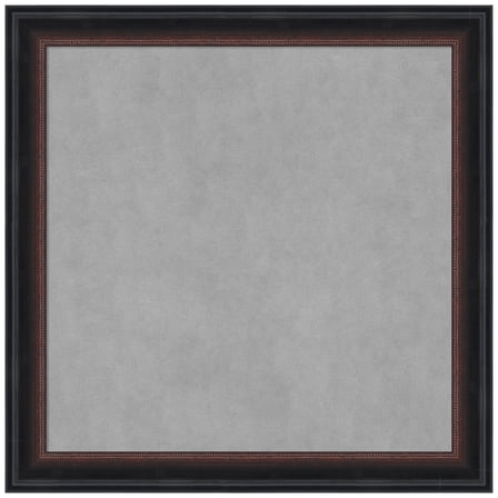 Amanti Art Salon Scoop Red Black Framed Magnetic Board 14 x 14 in.