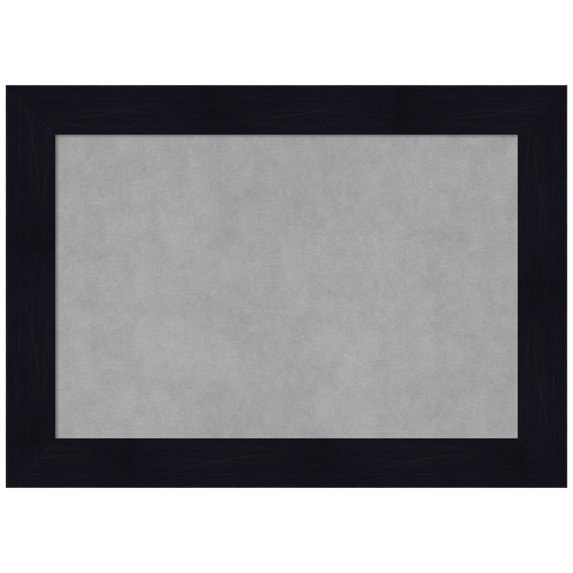 Amanti Art Shiplap Navy Framed Magnetic Board 28 x 20 in.