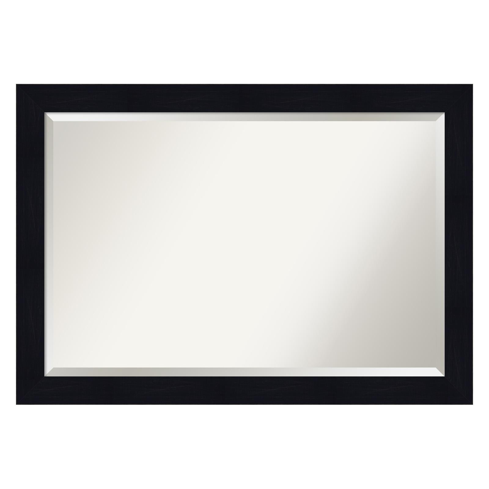 Amanti Art Shiplap Rectangular Beveled Bathroom Vanity Mirror - Walmart.com