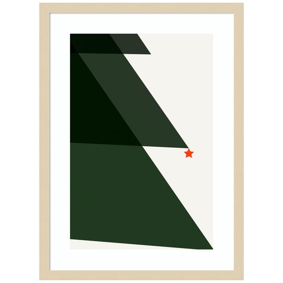 Amanti Art Silent Night 2 Wood Framed Wall Art Print