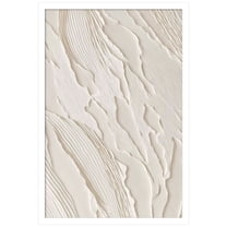 Amanti Art Silent Stones II Wood Framed Wall Art Print