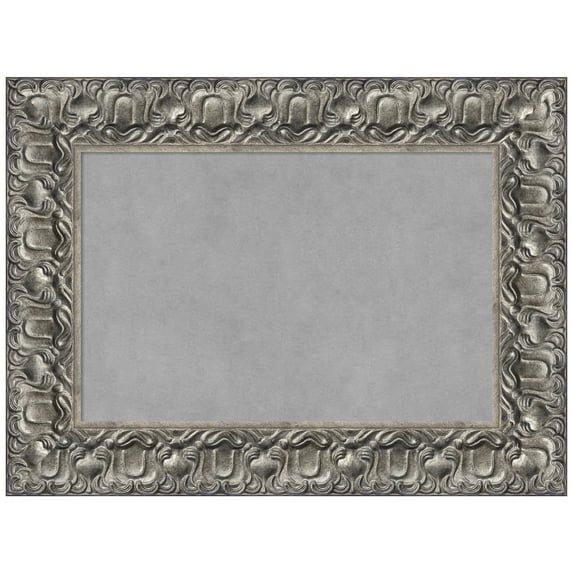 Amanti Art Silver Luxor Framed Magnetic Board 24 x 18 in.