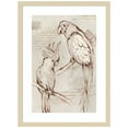 thumbnail image 1 of Amanti Art Sketched Birds Wood Framed Wall Art Print, 1 of 7