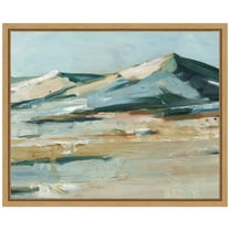 Amanti Art Spring Mountain View II Framed Canvas Wall Art Print