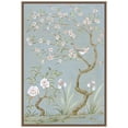thumbnail image 1 of Amanti Art Spring Mural I Blue Framed Canvas Wall Art Print, 1 of 7