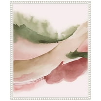 Amanti Art Strawberry Waves I Framed Canvas Wall Art Print