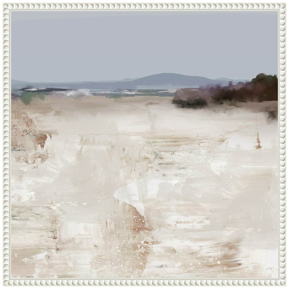 Amanti Art Stream Framed Canvas Wall Art Print