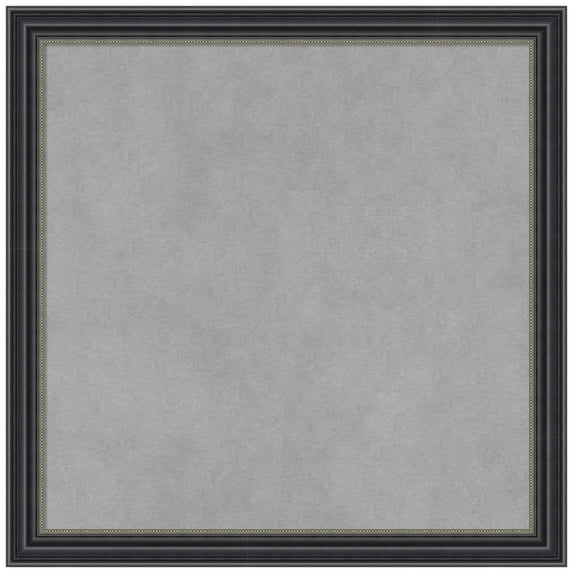 Amanti Art Stylish Black Framed Magnetic Board 18 x 18 in.