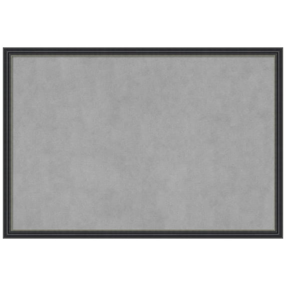 Amanti Art Stylish Black Framed Magnetic Board 38 x 26 in.