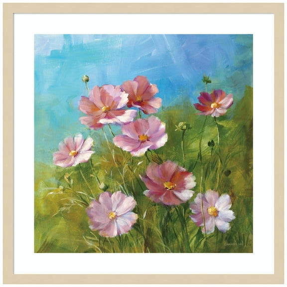 Amanti Art Summer Field III Wood Framed Wall Art Print