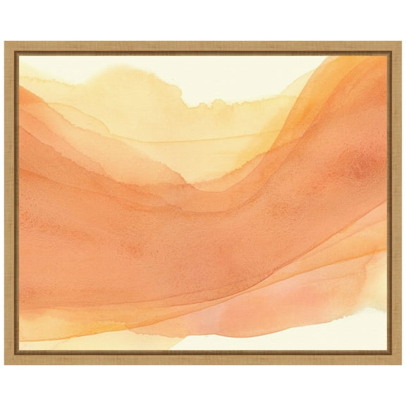 Amanti Art Sunset Layers I Framed Canvas Wall Art Print