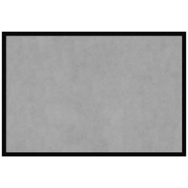 Amanti Art Svelte Noir Black Framed Magnetic Board 37 x 25 in.