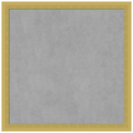 Amanti Art Svelte Polished Gold Framed Magnetic Board 13 x 13 in.