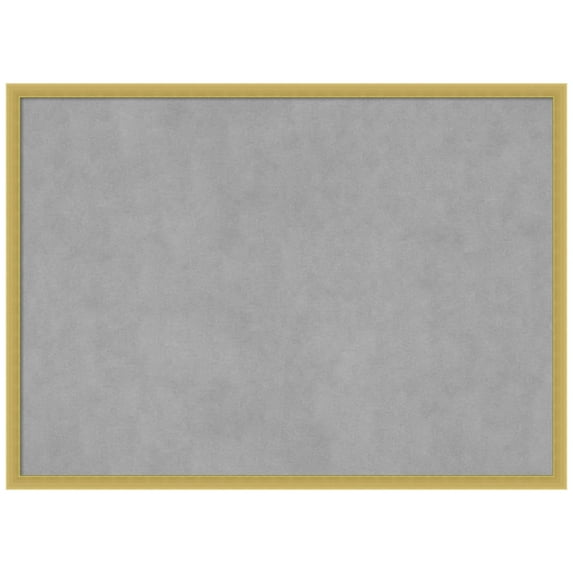Amanti Art Svelte Polished Gold Framed Magnetic Board 29 x 21 in.