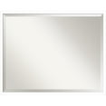 thumbnail image 1 of Amanti Art Svelte White Beveled Wood Wall Mirror 25.5 x 37.5 in., 1 of 11