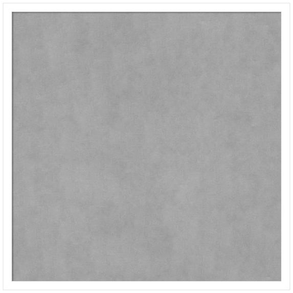 Amanti Art Svelte White Framed Magnetic Board 25 x 25 in.